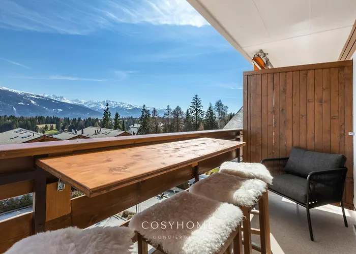 Altitude L Superior L View L Parking L By Cosyhome Crans-Montana