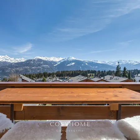 Altitude L Superior L View L Parking Lejlighed Crans-Montana
