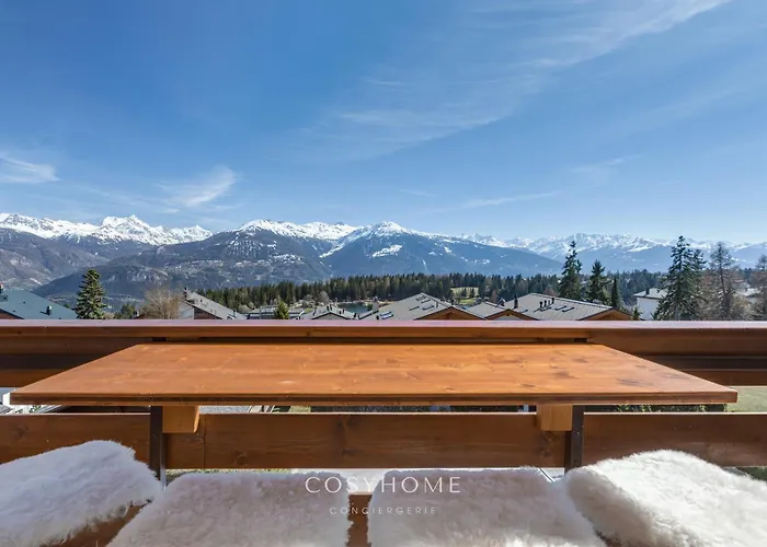 Altitude L Superior L View L Parking L By Cosyhome Appartement Crans-Montana